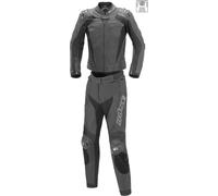 Büse Assen Deux dames de pièce moto combinaison de cuir, noir, Taille 44