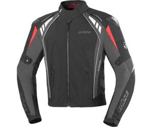 Büse B.Racing Pro Veste Textile moto, noir/rouge, Taille 3XL