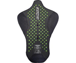 Büse Breeze Protecteur dorsal, noir/vert, Taille L