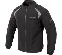 Büse Breeze Veste de pluie moto, noir, taille L pour homme