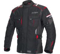 Büse Breno Pro Veste textile de moto, noir-rouge, taille 5XL pour homme