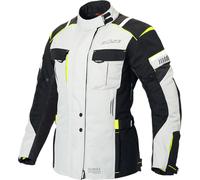 Büse Breno Pro Veste textile de moto pour femmes, noir-gris, taille 36
