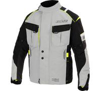 Büse Breno Pro, veste textile imperméable enfants 176 Noir/Gris Clair/Jaune Néon Noir/Gris Clair/Jaune Néon