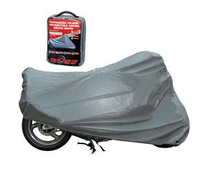 Büse Couverture de moto extérieur, Argent, Taille M