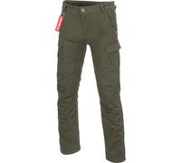 Büse Fargo Pantalon textile de moto pour dames, olive, Taille 46