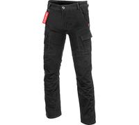 Büse Fargo Pantalon textile moto, noir, Taille 50