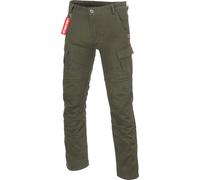 Büse Fargo Pantalon textile moto, noir, Taille Short 29