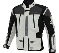 Büse Grado Pro Blouson textile de moto imperméable, noir-gris, taille 52 pour homme