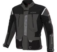 Büse Grado Pro Blouson textile de moto imperméable, noir-gris, taille 64 pour homme