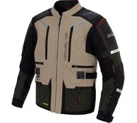 Büse Gravel XR, veste textile imperméable 62 Beige/Noir Beige/Noir
