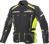 Büse Highland 2 Veste textile de moto, noir-gris-jaune, taille 30 pour homme