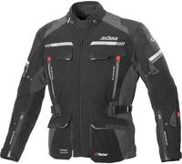 Büse Highland 2 Veste textile de moto, noir/gris, Taille 7XL