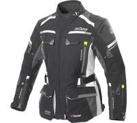 Büse Highland 2 Veste textile de moto pour dames, noir/gris, Taille 44