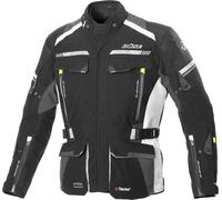 Büse Highland II, veste textile imperméable 50 Noir/Gris Clair/Gris Foncé Noir/Gris Clair/Gris Foncé