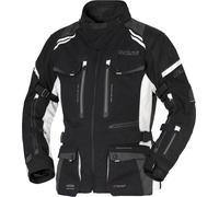 Büse Highland III Veste textile moto pour femmes imperméable, Noir/gris clair, Taille 42