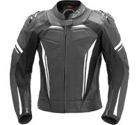 Büse Imola, femmes veste en cuir 44 Noir/Blanc Noir/Blanc