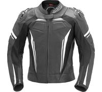 Büse Imola Veste de moto en cuir de dames, noir-blanc, taille 34 pour femmes