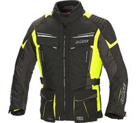 Büse Lago Pro Veste textile moto, noir-jaune, taille 4XL pour homme