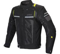 Büse Livorno Veste textile de moto, noir, Taille 3XL