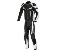 BÜSE Mille Combinaison en cuir 2 pièces Noir/Blanc/Gris 48 homme
