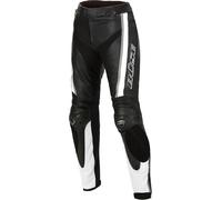 Büse Mille Pantalon en cuir de moto, noir-blanc, taille 104 110 pour homme