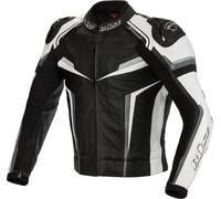 Büse Mille Veste en cuir de moto, noir-blanc, taille 62 pour homme