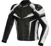 Büse Mille Veste en cuir de moto, noir-blanc, taille L pour homme