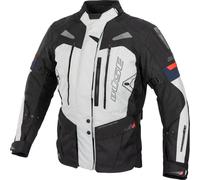 Büse Monterey, veste textile imperméable pour femmes 40 Noir/Gris Clair/Bleu Noir/Gris Clair/Bleu