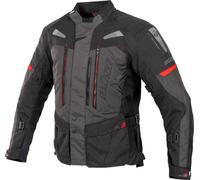 Büse Monterey, veste textile imperméable 50 Noir/Gris Noir/Gris
