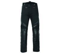 Büse Novaro Pantalon de moto imperméable en cuir/textile, noir, taille 52 pour homme