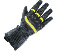 Büse Pit Lane Pro Gants de moto de dames, noir/jaune, Taille 7
