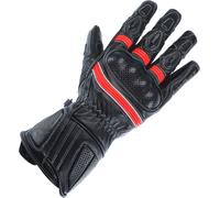 Büse Pit Lane Pro Gants de moto, noir-rouge, taille M L pour homme