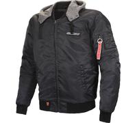 Büse Rexford, veste en textile 48 Noir/Gris Noir/Gris