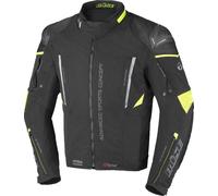 Büse Rocca, veste textile imperméable 52 Noir/Jaune Néon Noir/Jaune Néon
