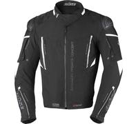 Büse Rocca Veste textile de moto, noir-blanc, taille 58 pour homme