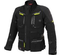 Büse Storm Blouson textile de moto imperméable, noir, taille 62 pour homme