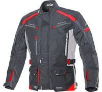 Büse Torino II Veste textile de moto, noir-rouge, taille 5XL pour homme