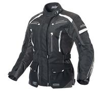 Büse Torino II Veste textile de moto pour dames, noir-blanc, taille 38 pour femmes