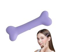 Buespins - Mots pour cheveux en os | Cannes en os de chien artificiel pour, accessoires pour cheveux en os, épingle à cheveux en forme de crâne de couleur unie centrale