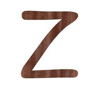 Bütic GmbH Comic sans MS Lettres en Bois véritable avec Inscription Comic sans MS, Bois, Großes Z, 20 cm