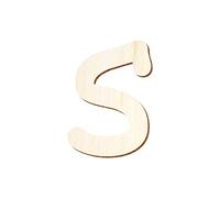 Bütic GmbH Lettres en bois - Comic Sans MS - Texte au choix - Taille : 5 cm