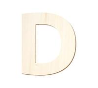 Bütic GmbH Ubuntu Lettres autocollantes en bois - Texte/inscription au choix avec choix de taille, taille : 20 cm, lettres : grand D