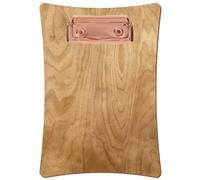 Bütic Porte-bloc concave en bois de bouleau rustique pour DIN A3, A4, A5, A6, en contreplaqué de bouleau de 3 mm et scellé avec un vernis transparent résistant