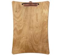 Bütic Porte-bloc concave en bois de bouleau rustique pour DIN A3 A4 A5 A6 en contreplaqué de bouleau de 3 mm et scellé avec un vernis transparent résistant