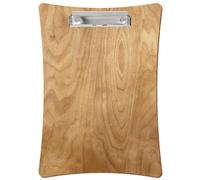 Bütic Porte-bloc concave en bois de bouleau rustique pour DIN A3, A4, A5, A6, en contreplaqué de bouleau de 3 mm et scellé avec un vernis transparent résistant