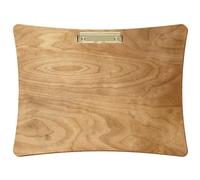 Bütic Porte-bloc concave en bois de bouleau rustique pour DIN A3, A4, A5, A6, en contreplaqué de bouleau de 3 mm et scellé avec un vernis transparent résistant