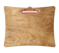 Bütic Porte-bloc concave en bois de bouleau rustique pour DIN A3 A4 A5 A6 en contreplaqué de bouleau de 3 mm et scellé avec un vernis transparent résistant