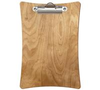 Bütic Porte-bloc concave en bois de bouleau rustique pour DIN A3 A4 A5 A6 en contreplaqué de bouleau de 3 mm et scellé avec un vernis transparent résistant