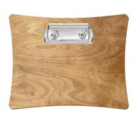 Bütic Porte-bloc concave en bois de bouleau rustique pour DIN A3, A4, A5, A6, en contreplaqué de bouleau de 3 mm et scellé avec un vernis transparent résistant