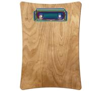 Bütic Porte-bloc concave en bois de bouleau rustique pour DIN A3, A4, A5, A6, en contreplaqué de bouleau de 3 mm et scellé avec un vernis transparent résistant